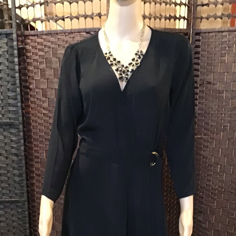 Express Black Wrap Dress Size S/P.